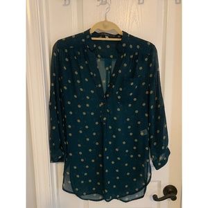 Nasty Gal Polka Dot Blouse